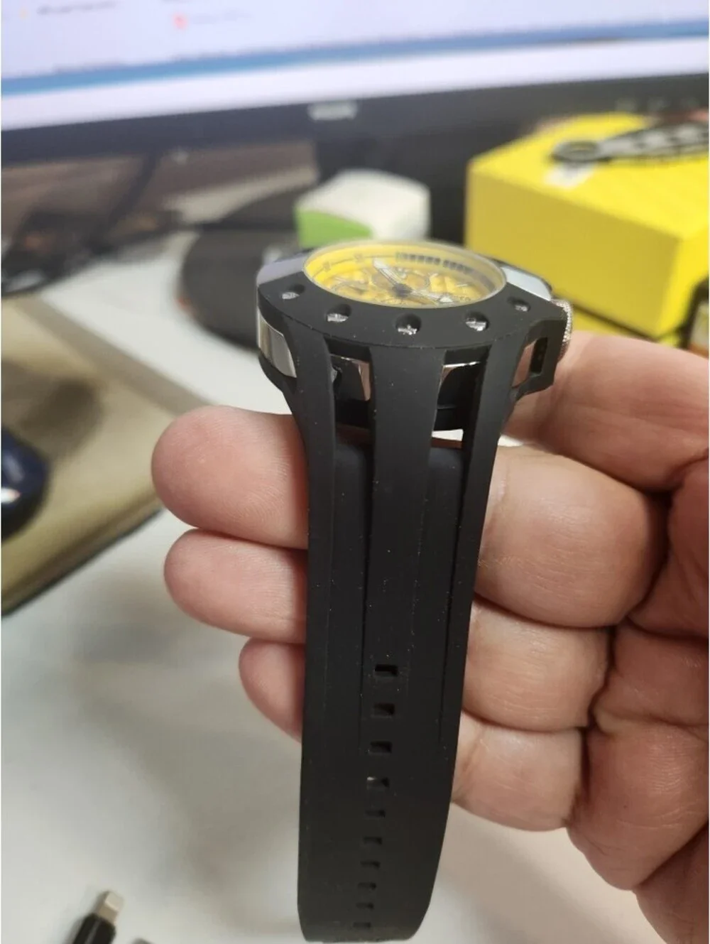 Invicta S1 Rally Splitter Men's Watch - 49mm. Black (48120)